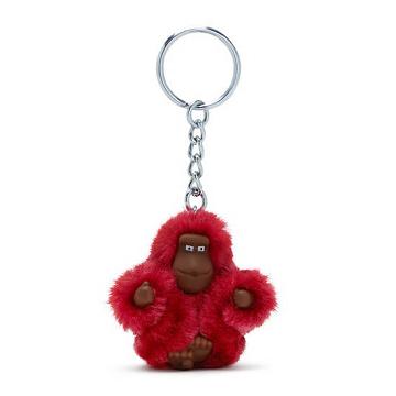 Kipling Sven Extra Small Monkey Keychain Tillbehör Röda Rosa | SE 1229JP